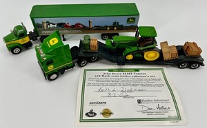 John Deere 8310T Tractor & Mack Semi-Trailer Collector Set