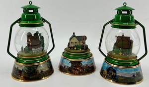 John Deere Memories Illuminated Lantern Collection (Lot of 3)