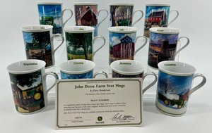 John Deere Farm Year Mugs by Dave Henderson
