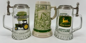 John Deere Beer Steins