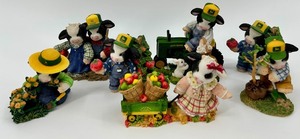 Marys Moo Moos John Deere Farm Figurines