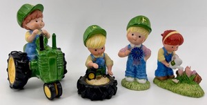 John Deere Farm Kids Figurine Set
