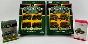 John Deere & Hallmark Keepsake Tractor Ornaments Mixed Lot