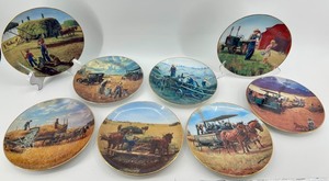 Danbury Mint Emmett Kaye Farming the Heartland Plates