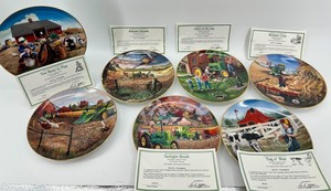 Danbury Mint Farm Collector Plates
