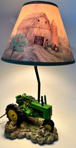 John Deere Tractor Table Lamp