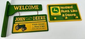 John Deere Wall Decor Sign Set