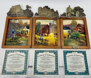 Bradford Exchange John Deere Heartland Memories Plaques
