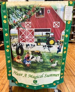 John Deere Have a Magical Summer Flag 0271 with COA