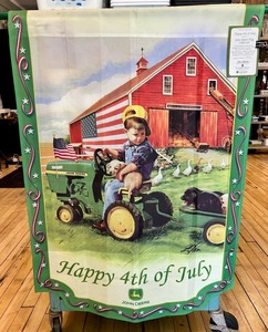 John Deere Happy 4th of July Flag Collection Edition 0981 with COA