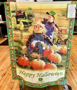 John Deere Happy Halloween Flag Collection Edition 0242 with COA
