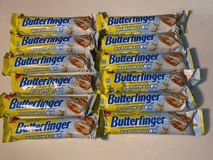 CA 5 - Butterfinger Marshmallow Bars (Lot of 12) Best by Mar 2026
