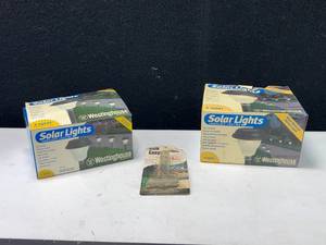 Solar Lighting & Rain Gauge