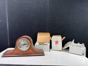 Mantle Clock and Restorative Hardware