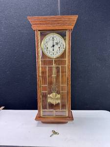 Ansonia Gold Medallion Chiming Wall Clock