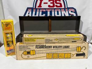 Metal Toolbox & Lighting