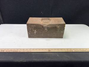 Metal Tool Box & Contents