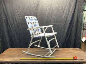 Vintage Rocking Lawn Chair
