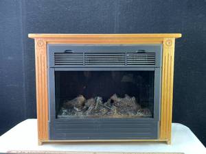 Amish Made Electric Fireplace  Parts or Repair 