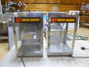 2 Server Hot Cheese Nacho Warmers