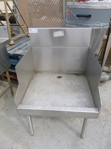 Stainless Steel Recessed Drain Board