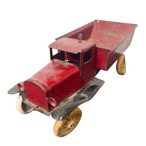 Vintage Wyandotte Pressed Steel Dump Truck  Original Paint