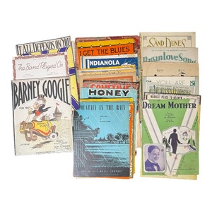 Vintage Sheet Music Collection, Featured Barney Google.