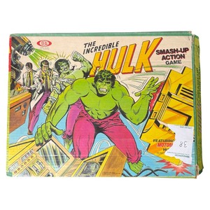 Collection of Vintage Board Games Including Incredible Hulk, E.T., MAD & More