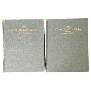 Two Signed Copies of Birds of Minnesota by T.S. Roberts  1936 Edition