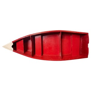 Nautical Wooden Boat Curio Shelf Display