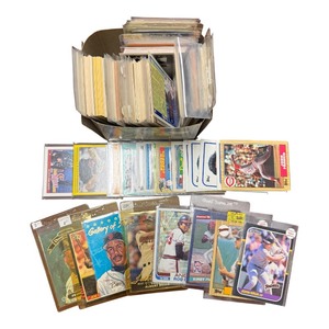 Large Sports Card Collection with Stars, Inserts & Vintage Commons