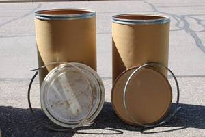 General Cooperage Fiber Drums (Lot of 2)