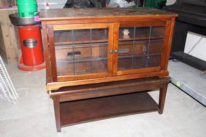 Pamari Wood TV Stand Cabinet