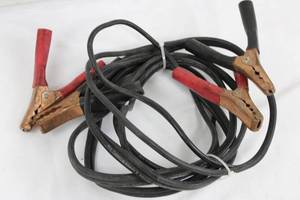 Jumper Cables With 4 Clamps