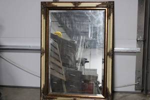Ornate Framed Wall Mirror 43 X 31 in