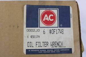 Ac-delco OF17WB Oil Filter Wrench (Lot of 6)