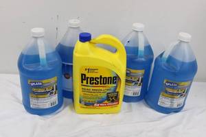 Prestone Coolant & Splash Windshield Wash Mixed Lot