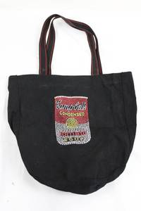 Campbells Condensed Tomato Soup Rhinestone Tote Bag