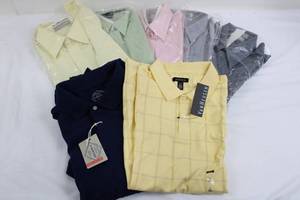 Van Heusen, Nordstrom, Stafford & IZOD Dress Shirt Mixed Lot (Lot of 7)