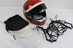 Simpson Motorcycle Helmet With Shields & Net
