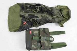 Reddy Camo Dog Raincoat & Matching Pouch Mixed Lot