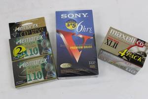 Memorex, Sony & Maxell Blank Media Mixed Lot