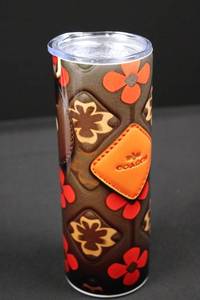 Zonegrace Stainless Steel Skinny Tumbler With Printed Design