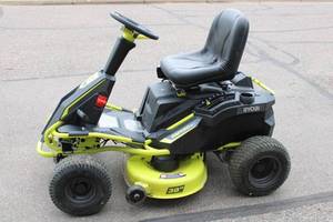 Ryobi RM480E 38 Electric Riding Mower With Charger