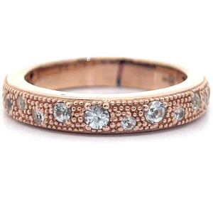 Cubic Zirconia Galaxy Stacking Ring VIDEO