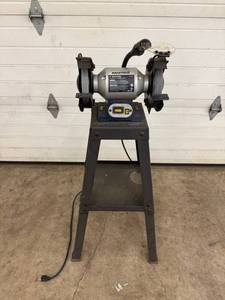 1 - Bench Grinder - Kraftech 241-1405 6 in With Stand