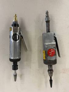 Pneumatic Die Grinders - Central Pneumatic & Milwaukee (Lot of 2)