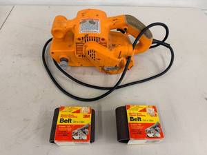Belt Sander - Chicago Electric Power Tools 90045 3 X 21 in With 2 Belts