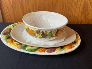 Fall Harvest Serving Set - Jcpenney Home Collection 3 PC Ceramic