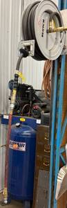 Air Hose Reel - Klutch 73429 12 in. X 50 Ft. Auto Rewind